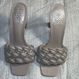 Vince Camuto Women's Beige Braided Sandals size 9